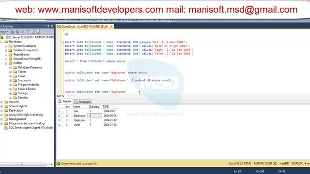 SQL server in Tamil Part 08 - Update table смотреть онлайн