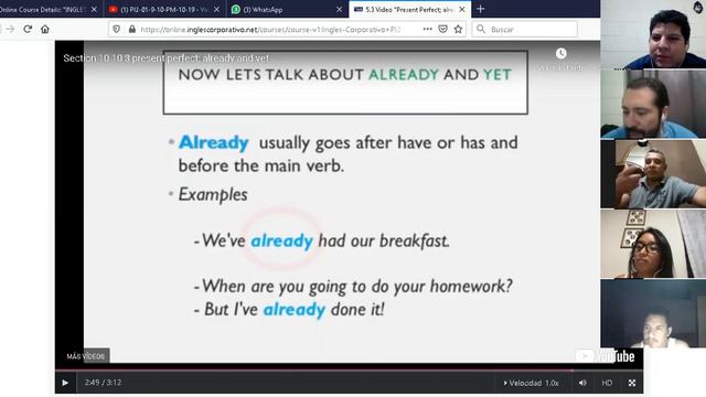 Ingles Corporativo-Present perfect. Part 2. смотреть онлайн