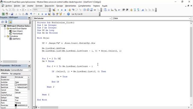 Mostrar Datos Únicos con ListBox Función + Sumar.Si() VBA смотреть онлайн