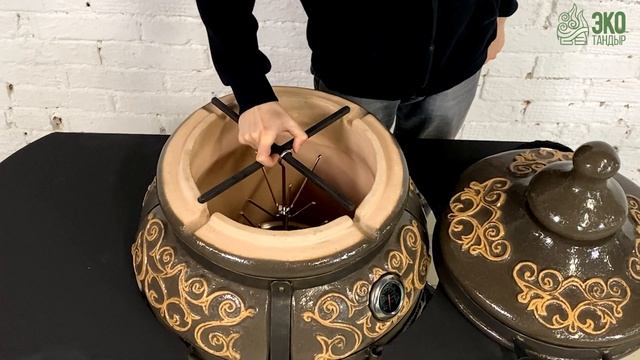 Ёлочка, аксессуар для тандыра | ЭкоТандыр смотреть онлайн