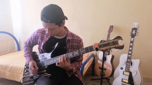 Black Clover OP1 Guitar Cover (Kankaku Piero - Haruka Mirai) смотреть онлайн