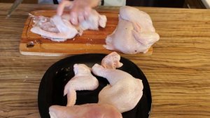 Как разделать курицу. Как быстро и правильно разделать тушку цыпленка  бройлера.