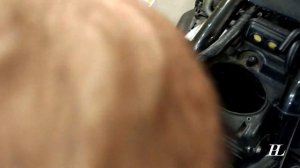 HONDA CB400 VTEC1 замена воздушного фильтра