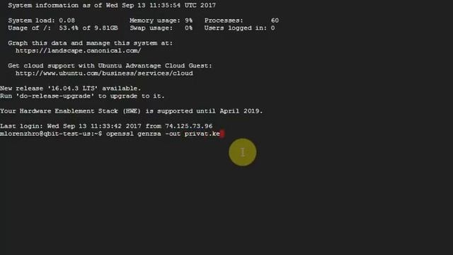 Create private key with openssl смотреть онлайн