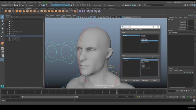 009 connecting blendshapes with controllers смотреть онлайн