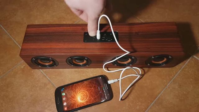 Обзор и тестирование bluetooth колонки SADA 2017 Retro Wood смотреть онлайн