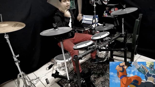 Dragon Ball Super - Opening 1 | Drum Cover by Veneno Drums | Behringer xd8usb смотреть онлайн