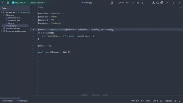 Урок 2. Создание и удаление таблиц | PHP + MySQL смотреть онлайн