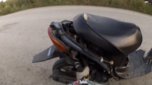 Как я учился стантить на Хонда Дио 35. Будни скутериста.