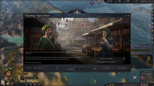 Crusader Kings III - Harran: Episode 4 - Pilgrimage to Athens and Traveling Around The Empire смотреть онлайн