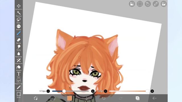 ТУТОРИАЛ ПО ВОЛОСАМ | speedpaint смотреть онлайн