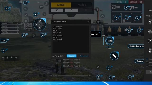 Como colocar macro de gelo agachando rápido com apenas um click no emulador LD PLAYER смотреть онлайн