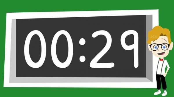 One Minute Countdown Timer for Kids | 1 Minute Timer | One Minute Clock | Stop Clock | Time