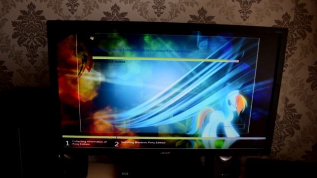 Установка сборки Windows 7 Pony Edition смотреть онлайн
