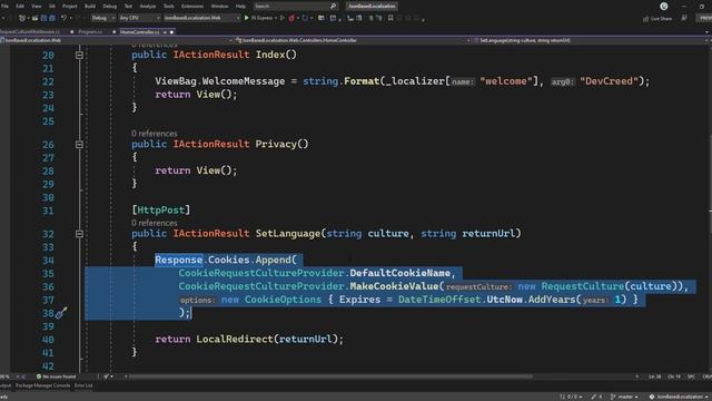 [Arabic] Json Based Localization In .Net 6 (Core) - 17. Use The Browser Language as Default Languag смотреть онлайн