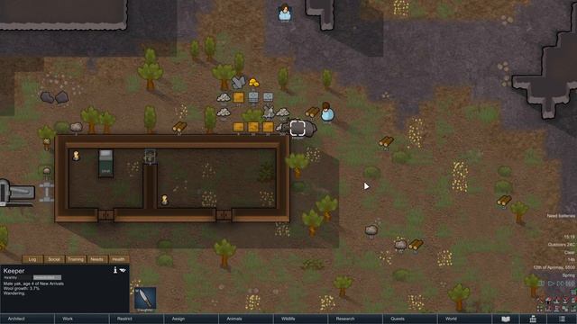 Thet Plays Rimworld Royalty Part 1: RIMWORLD EXPANSION PACK?! смотреть онлайн