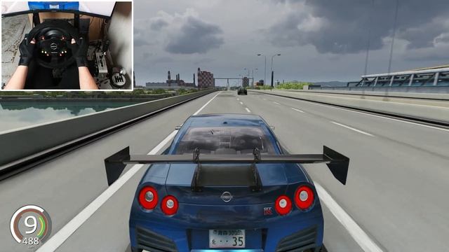 3700HP Nissan Skyline GTR R35 - Assetto Corsa | Thrustmaster TX Gameplay