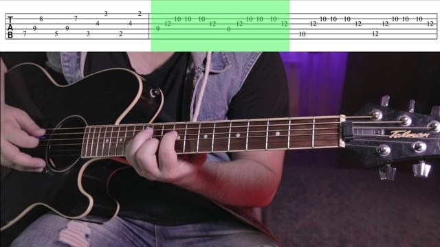 Lil Peep - Save That Shit | Guitar Lesson |  2 Version | Tab #lilpeep