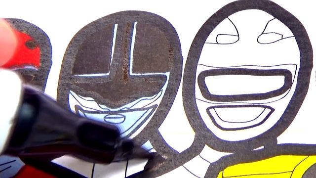 POWER RANGERS Coloring Pages
