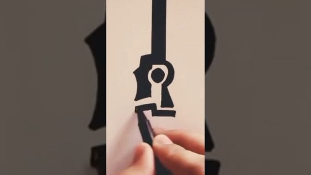 Guitar Drawing As Tattoo #drawing смотреть онлайн