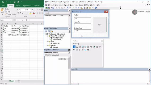 VBA Excel | Bài 10.5 смотреть онлайн