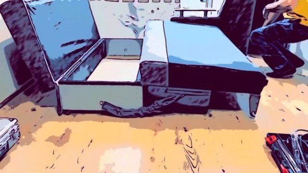 Боярд сборка выкатного дивана