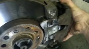 Как снять тормозной суппорт Opel Zafira или ревизия передней тормозной системы Opel
