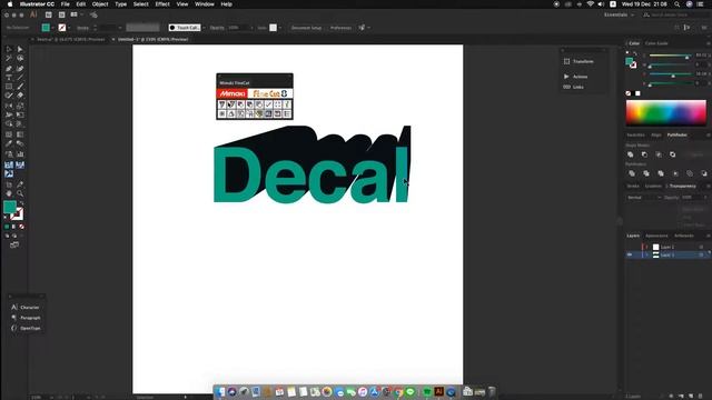 MIMAKI Finecut [CreateShadow] смотреть онлайн