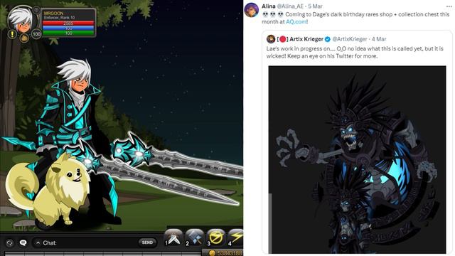 AQW Lots Of New Dage Birthday Items! New Legion Titan Set + Dage Items| Whisper of The Legion +Mor смотреть онлайн