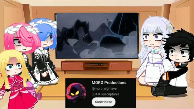 Los personajes de "re zero" reaccionan a sans vs bendy смотреть онлайн