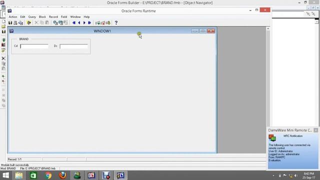 Lecture 7 work on from builder , and report builder in Oracle || Front end Work || смотреть онлайн