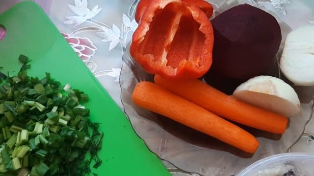 08/02/2020 - Моё питание // Готовлю салат и суп