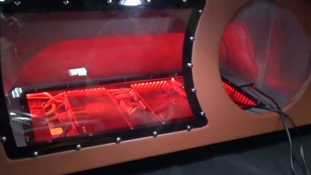 Автозвук в Киа Оптима. Наводим красоту в багажнике с яркой подсветкой. смотреть онлайн