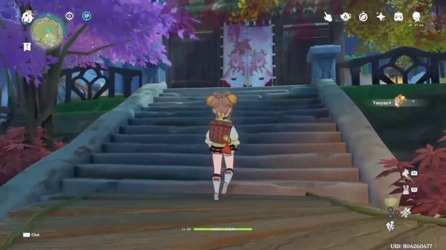 YaoYao was visiting miko's rest house Serenitea pot / genshin impact смотреть онлайн