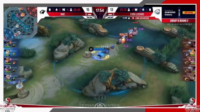 ONIC ESPORTS vs EVOS LEGENDS Game 1 | Longest Game | ESL Snapdragon Pro Series S3 Challenge Finals смотреть онлайн