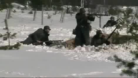 Зимняя война. Реконструкция боя.