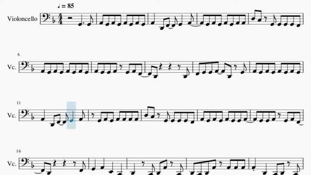 SUPER EASY Cello Sheet Music: How to play Monster 怪物 (BEASTARS) by YOASOBI смотреть онлайн