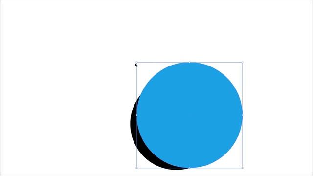 Illustrator Tutorial - How to Make a Crescent Shape смотреть онлайн