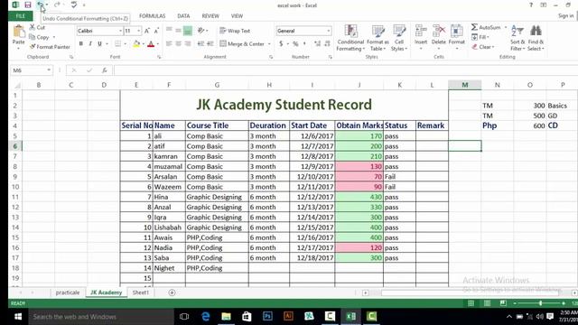 MS Excel 2013 Complete Course | Lecture # 7 | Urdu and Hindi Tutorial | 2019 смотреть онлайн