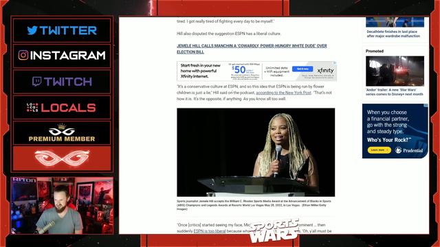 Woke Failure Jemele Hill Claims ESPN Is Too Conservative смотреть онлайн