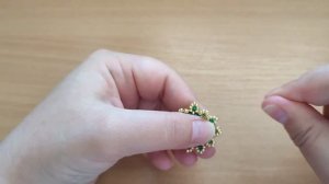 DIY.Серёжки из бисера Preciosa. MK. Beaded earrings