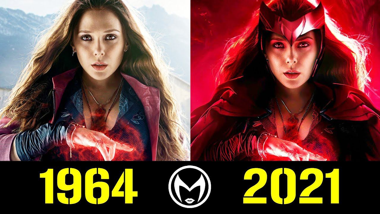 Алая Ведьма - Эволюция (1964 - 2021) ! Все Появления Ванды Максимофф ! смотреть онлайн