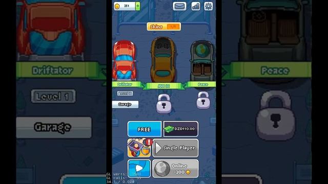 Pixel Drifters: Nitro by Appsolute Games Android Gameplay (Beta Test) смотреть онлайн