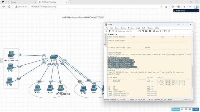 Switching Concepts VLAN LAB on PNET | EVE-NG Part-1 смотреть онлайн