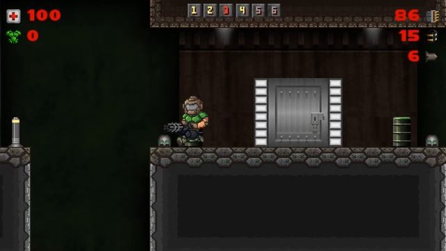 Mini DOOM | 2D Side scrolling Doom! смотреть онлайн