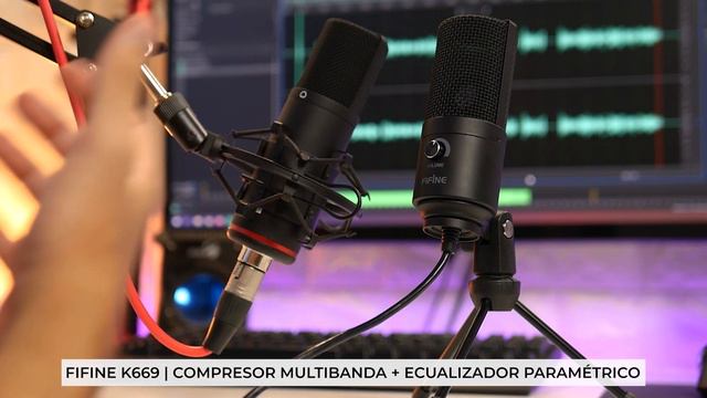 El mejor micrófono para tu stream a bajo precio!! FIFINE K669B review en español смотреть онлайн