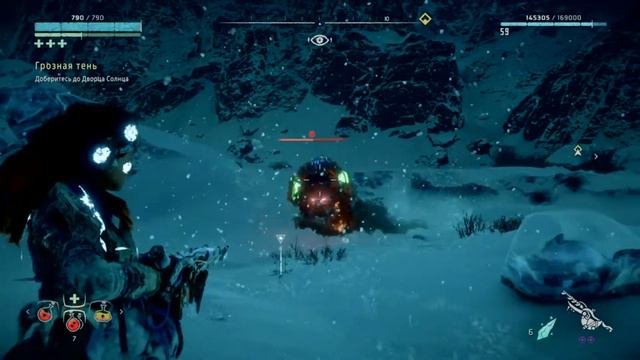 Horizon zero dawn frozen wilds.БОССЫ.Демонический ОГНЕКЛЫК!!!Часть 6!!! смотреть онлайн