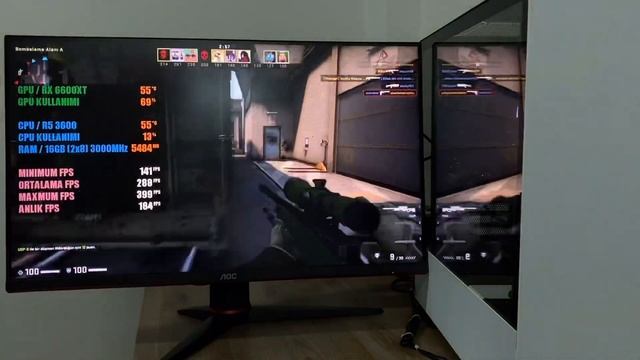 RX6600XT Ekran Kartlı Hazır Sistem Oyun Performansı (Sinerji Gladiator) смотреть онлайн