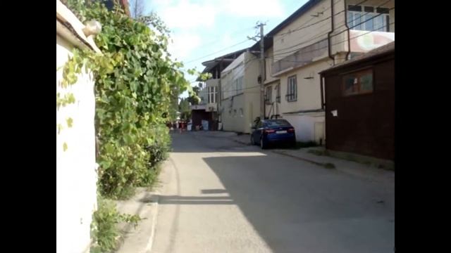Дорога от гостевого дома "Лера" до набережной Лоо Сочи смотреть онлайн