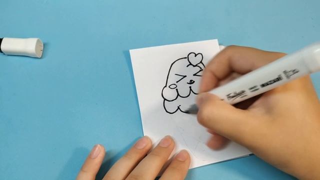 Как сделать Кавайные рисунки блокнотики своими руками DIY смотреть онлайн